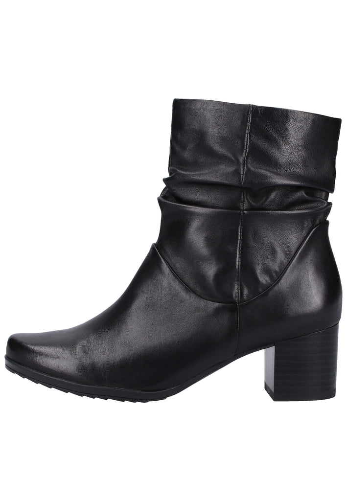 Caprice Stiefelette Nappaleder Schwarz - surf4shoes