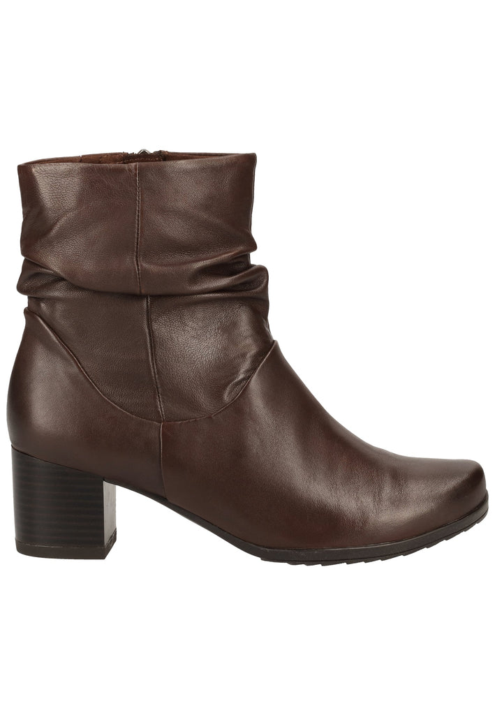 Caprice Stiefelette Nappaleder Dunkelbraun Warmfutter - surf4shoes