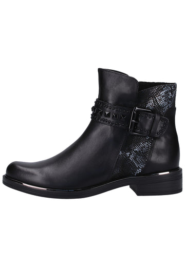 Caprice Stiefelette Leder Schwarz - surf4shoes