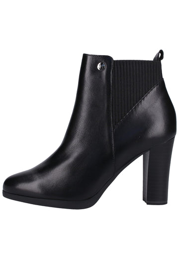 Caprice Stiefelette Nappaleder Schwarz - surf4shoes