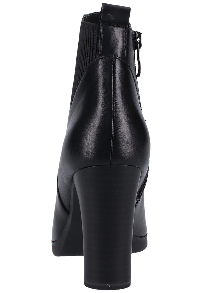 Caprice Stiefelette Nappaleder Schwarz - surf4shoes