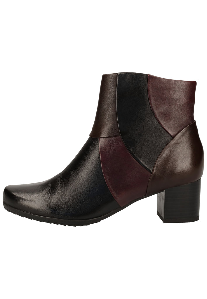 Caprice Stiefelette Leder Schwarz - surf4shoes