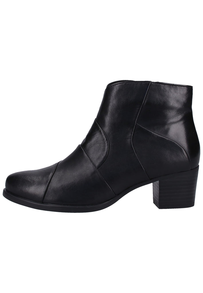 Caprice Stiefelette Nappaleder Schwarz - surf4shoes