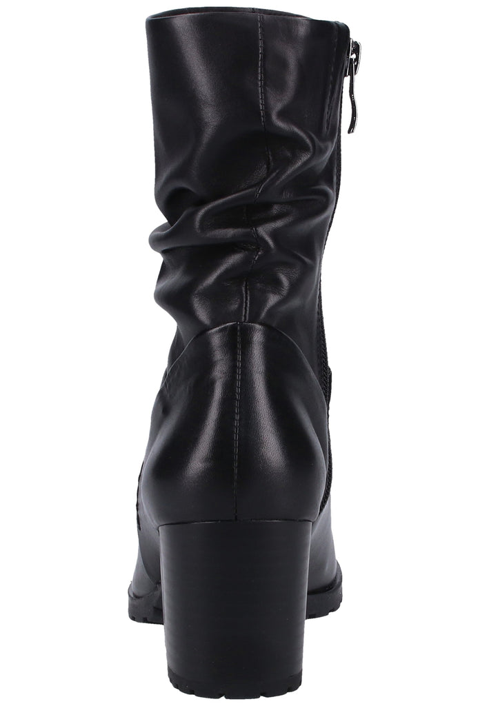 Caprice Stiefelette Nappaleder Schwarz - surf4shoes