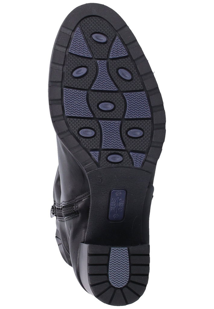 Caprice Stiefelette Nappaleder Schwarz - surf4shoes
