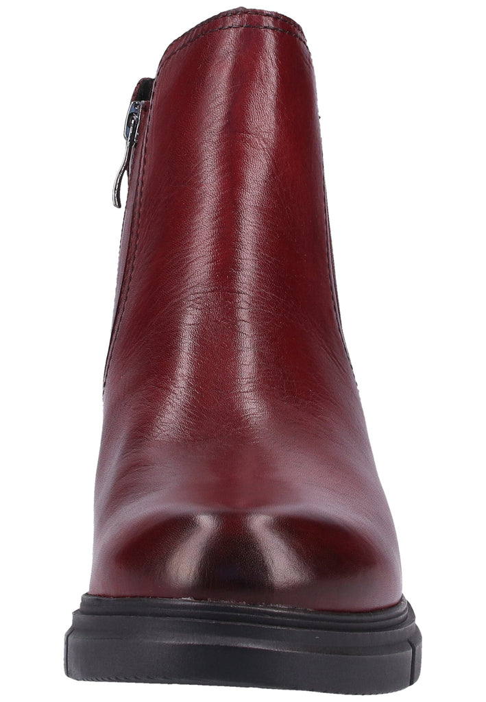 Caprice Stiefelette Nappaleder Bordeaux - surf4shoes