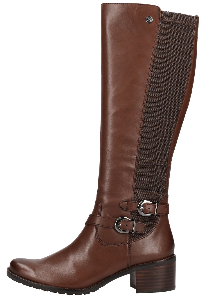 Caprice Stiefel Nappaleder Dunkelbraun - surf4shoes