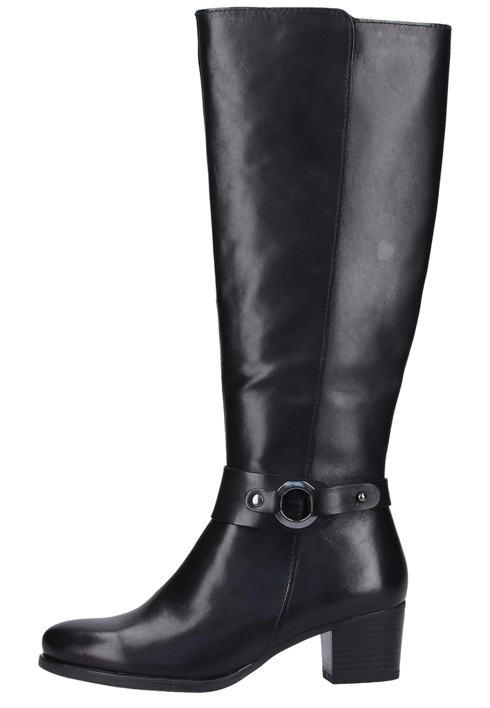 Caprice Stiefel Nappaleder Schwarz - surf4shoes