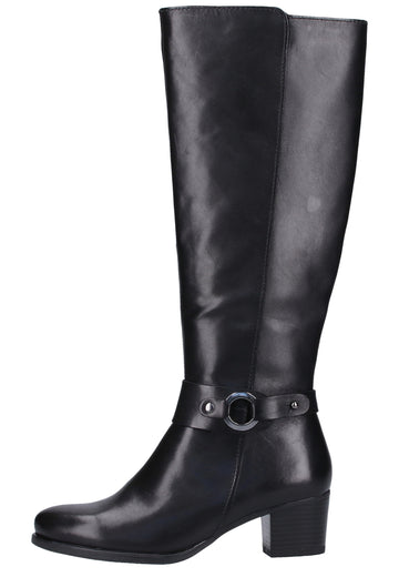 Caprice Stiefel Nappaleder Schwarz - surf4shoes