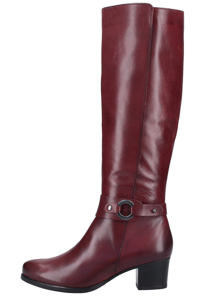 Caprice Stiefel Nappaleder Bordeaux - surf4shoes