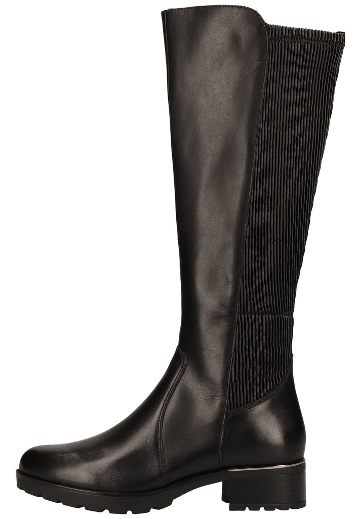 Caprice Stiefel Leder/Synthetik Schwarz - surf4shoes