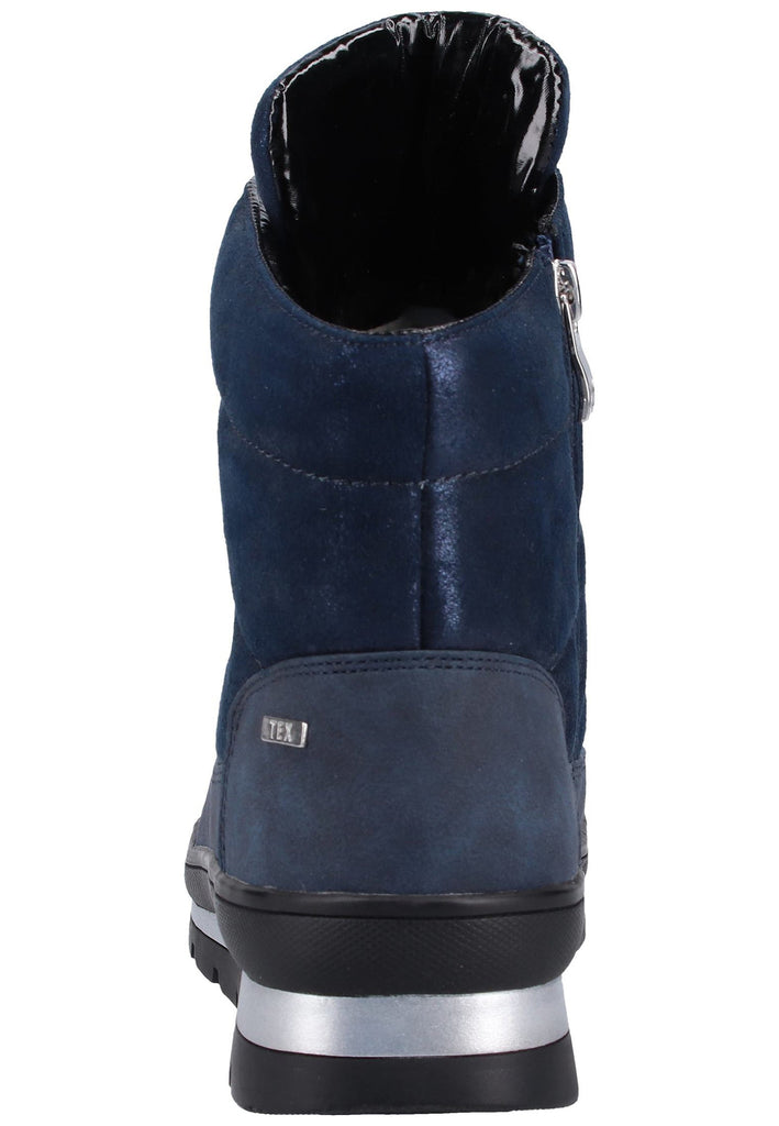 Caprice Stiefelette Lederimitat/Textil Navy - surf4shoes
