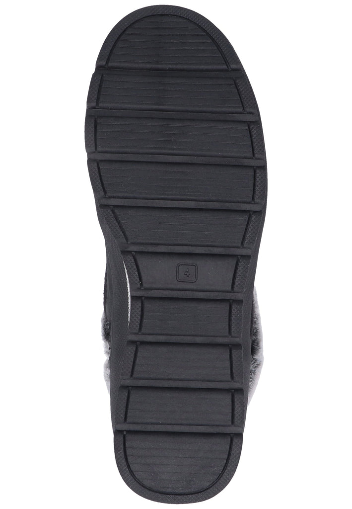 Caprice Stiefelette Lederimitat/Textil Schwarz Warmfutter - surf4shoes