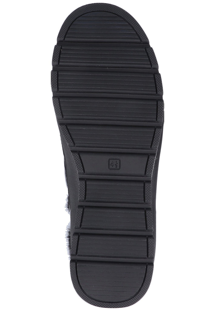 Caprice Stiefelette Lederimitat/Textil Schwarz Warmfutter - surf4shoes