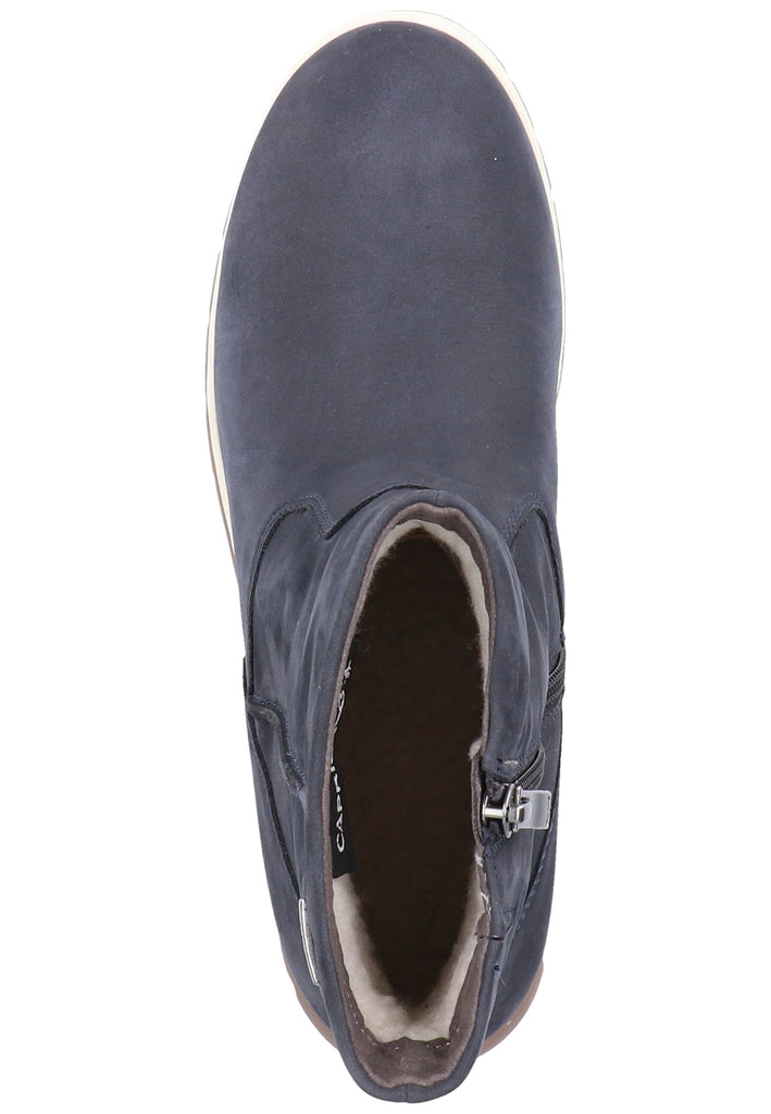 Caprice Stiefelette Nubukleder Ocean Warmfutter - surf4shoes