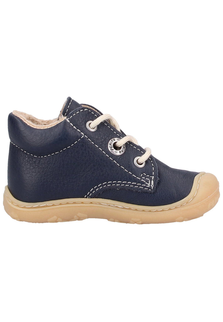 Pepino Halbschuhe Leder Dunkelblau Warmfutter - surf4shoes