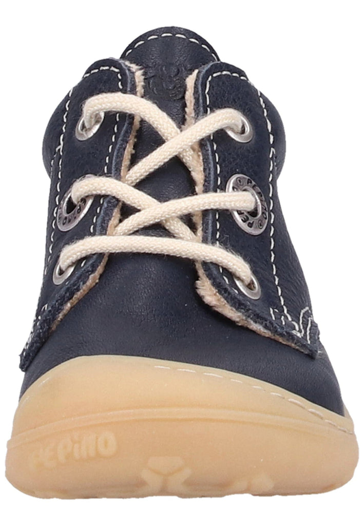 Pepino Halbschuhe Leder Dunkelblau Warmfutter - surf4shoes