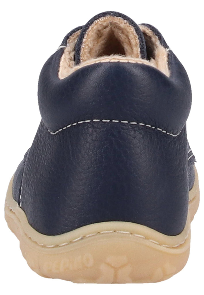 Pepino Halbschuhe Leder Dunkelblau Warmfutter - surf4shoes