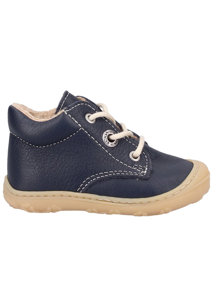Pepino Halbschuhe Leder Dunkelblau Warmfutter - surf4shoes