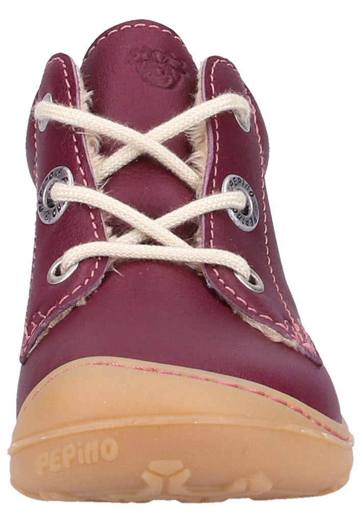 Pepino Halbschuhe Leder Lila Warmfutter - surf4shoes