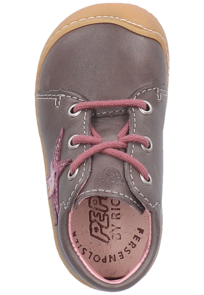 Pepino Halbschuhe Leder Grau/Rosa - surf4shoes