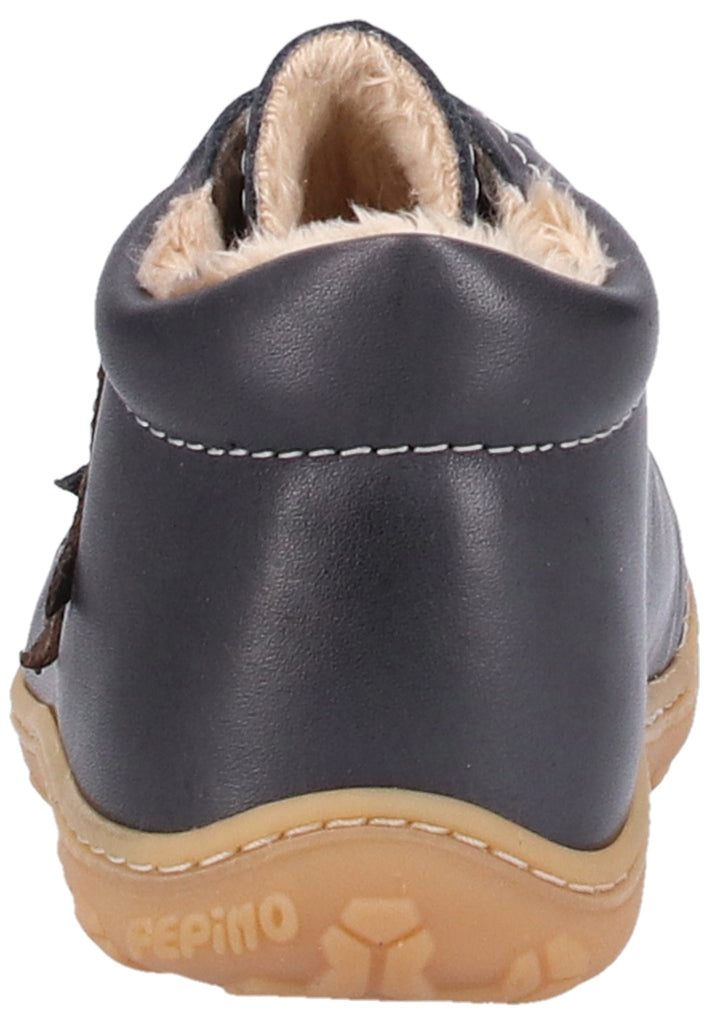 Pepino Halbschuhe Leder Dunkelblau Warmfutter - surf4shoes