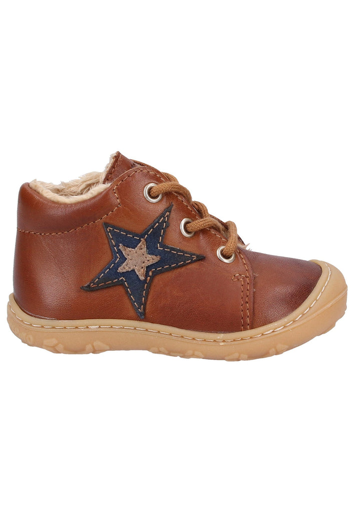Pepino Halbschuhe Leder Cognac - surf4shoes