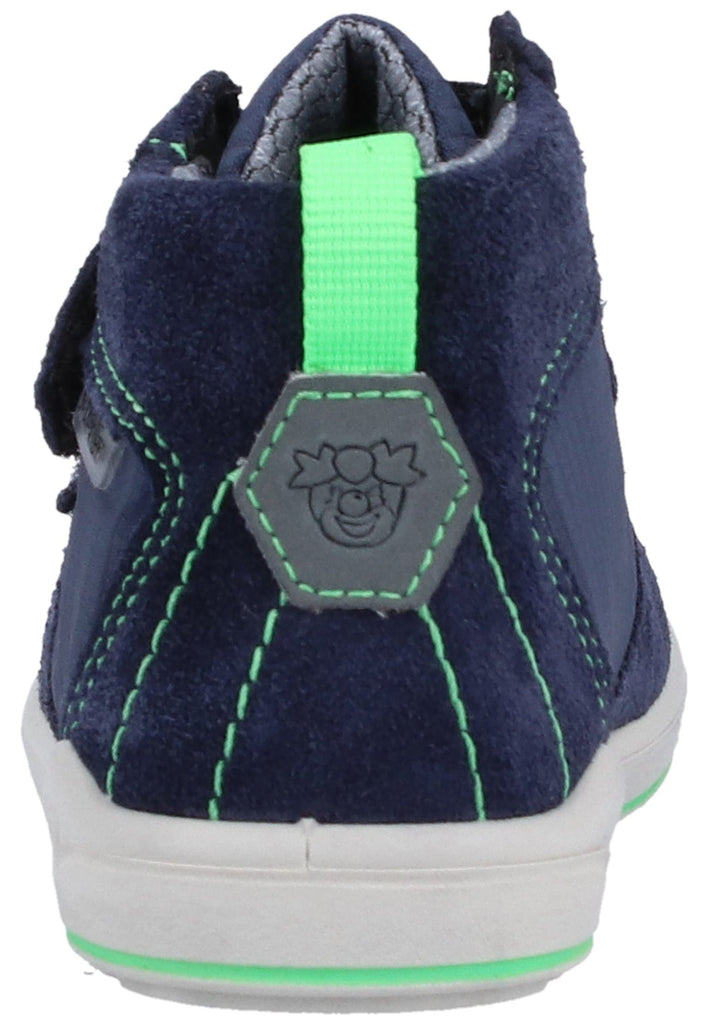 Pepino Halbschuhe Leder/Textil Blau/Grün - surf4shoes