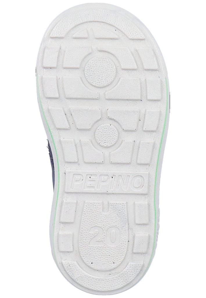 Pepino Halbschuhe Leder/Textil Blau/Grün - surf4shoes