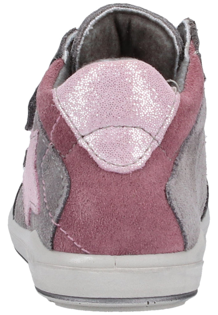Pepino Halbschuhe Leder/Synthetik Grau/Rosa - surf4shoes