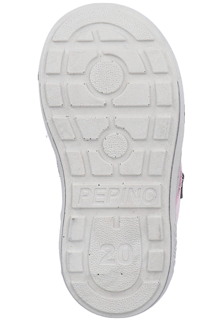 Pepino Halbschuhe Leder/Synthetik Grau/Rosa - surf4shoes