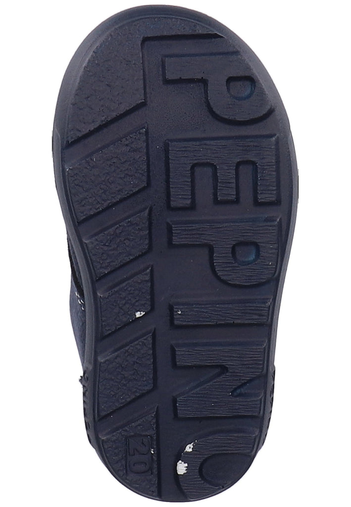 Pepino Halbschuhe Leder Dunkelblau Warmfutter - surf4shoes