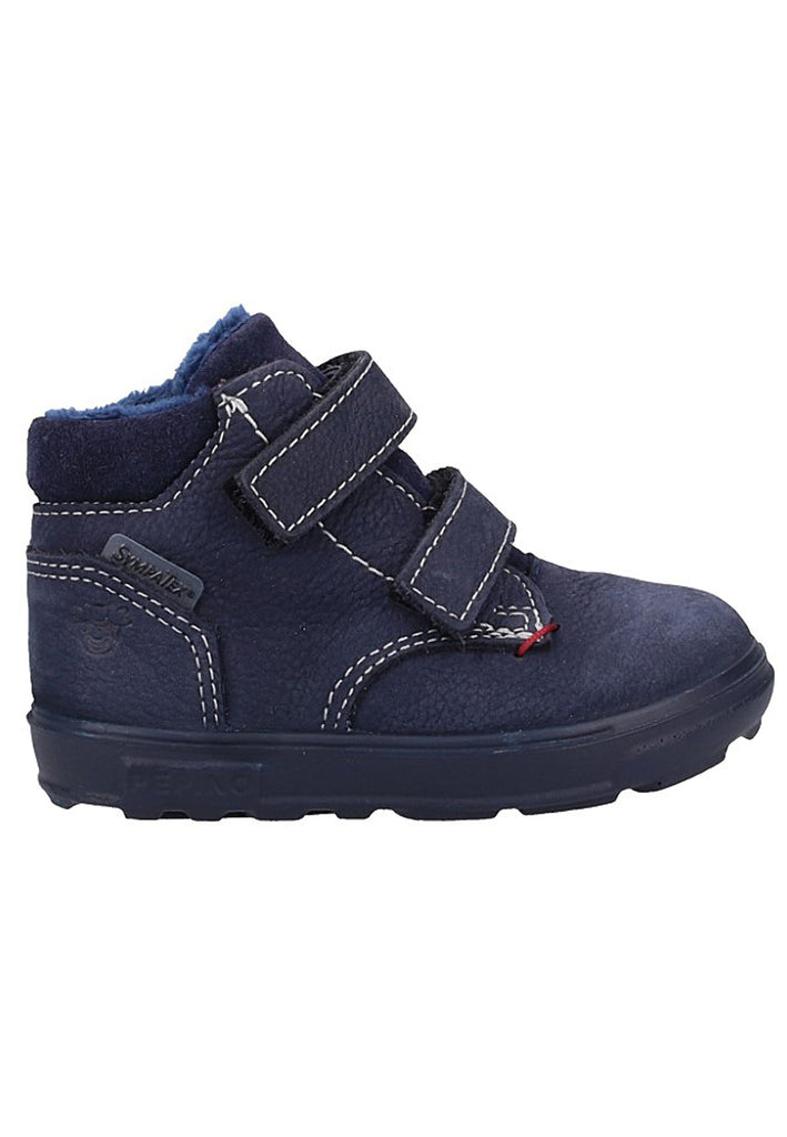 Pepino Halbschuhe Leder Dunkelblau Warmfutter - surf4shoes