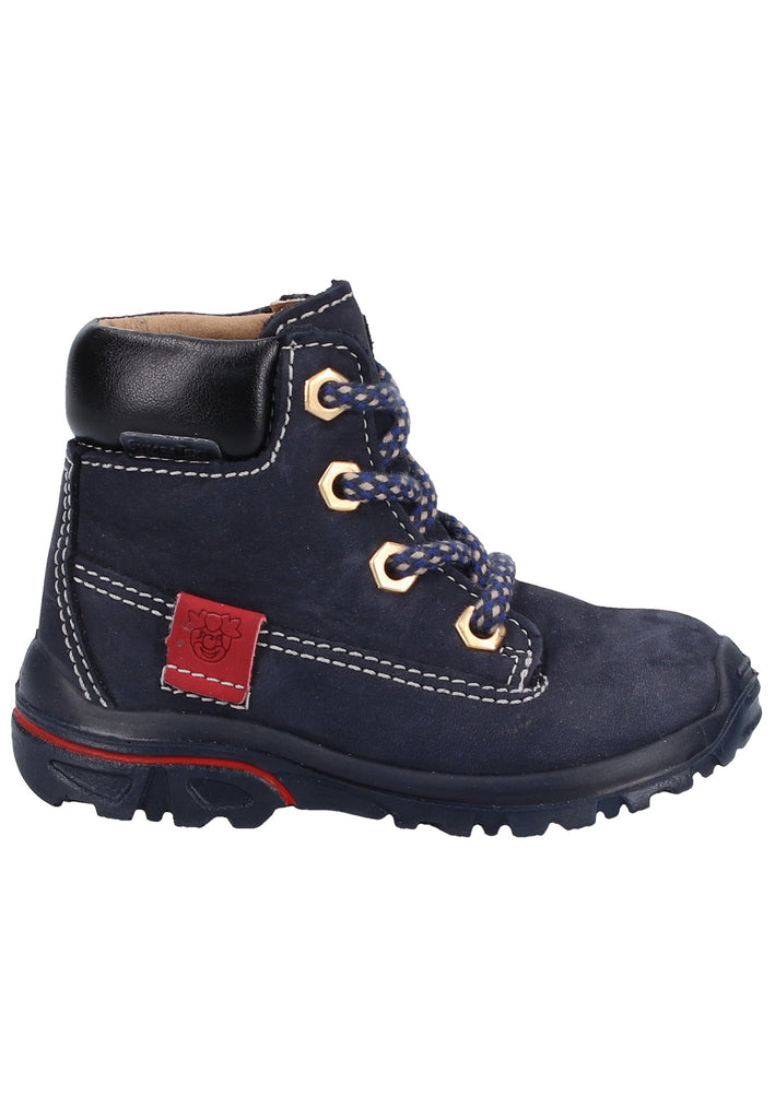 Pepino Stiefelette Leder/Synthetik Dunkelblau Warmfutter - surf4shoes