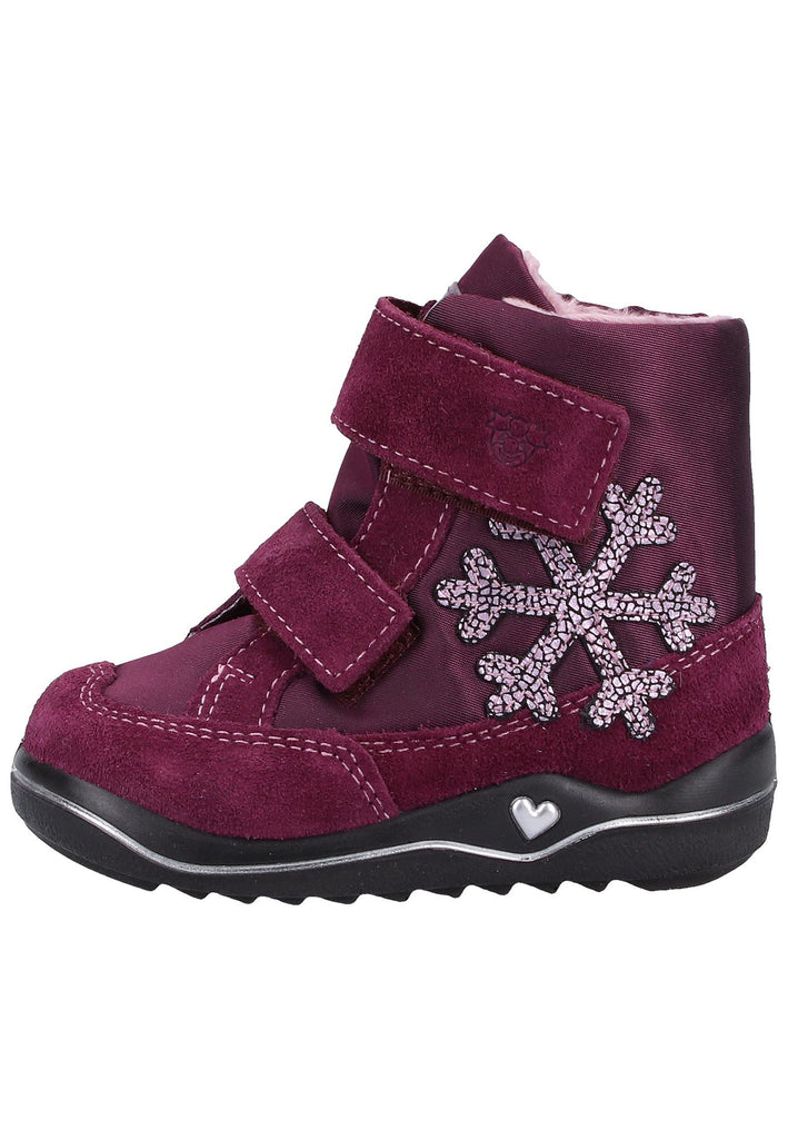 Pepino Stiefel Leder/Textil Lila Warmfutter - surf4shoes