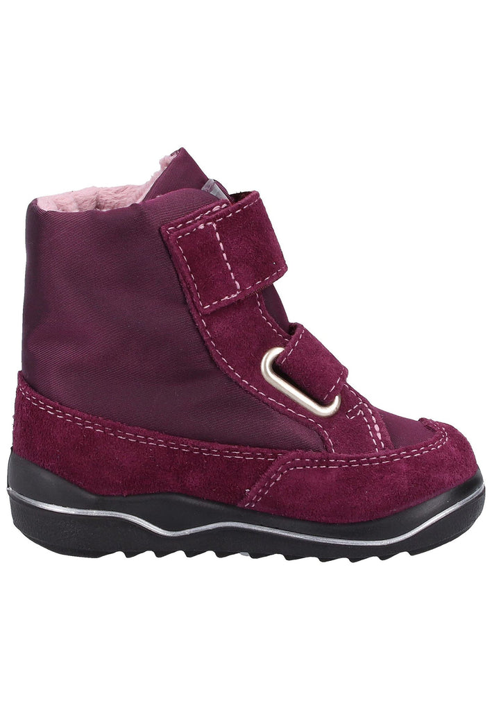Pepino Stiefel Leder/Textil Lila Warmfutter - surf4shoes
