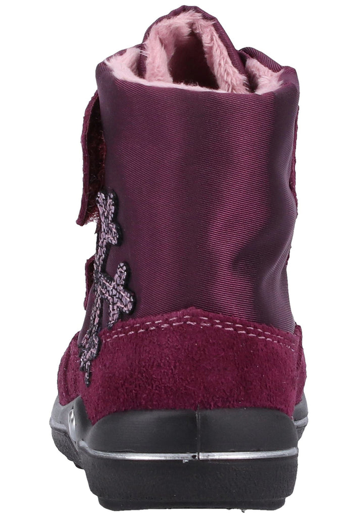 Pepino Stiefel Leder/Textil Lila Warmfutter - surf4shoes