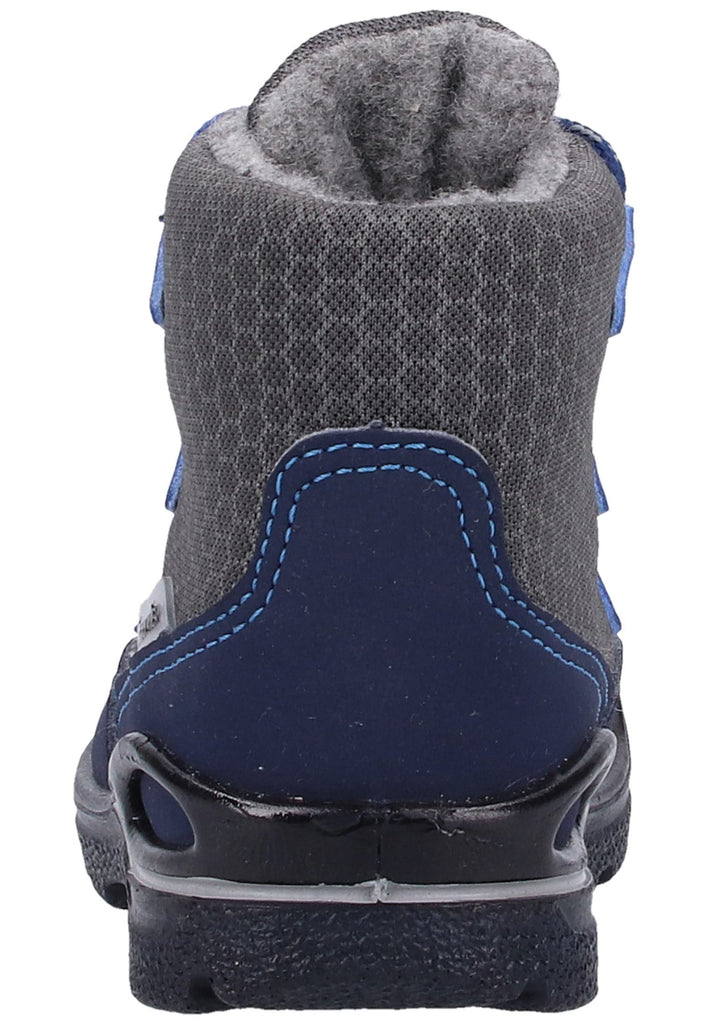 Pepino Stiefel Lederimitat Blau/Grau Warmfutter - surf4shoes