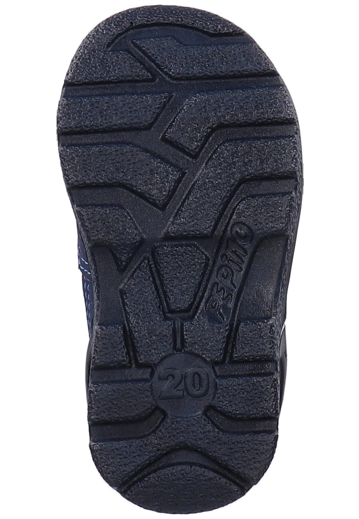 Pepino Stiefel Lederimitat Blau/Grau Warmfutter - surf4shoes