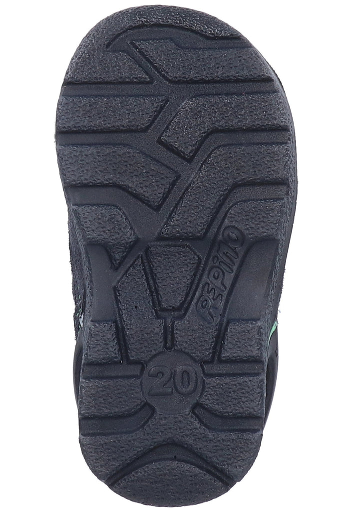 Pepino Stiefelette Leder/Synthetik Blau/Schwarz Warmfutter - surf4shoes