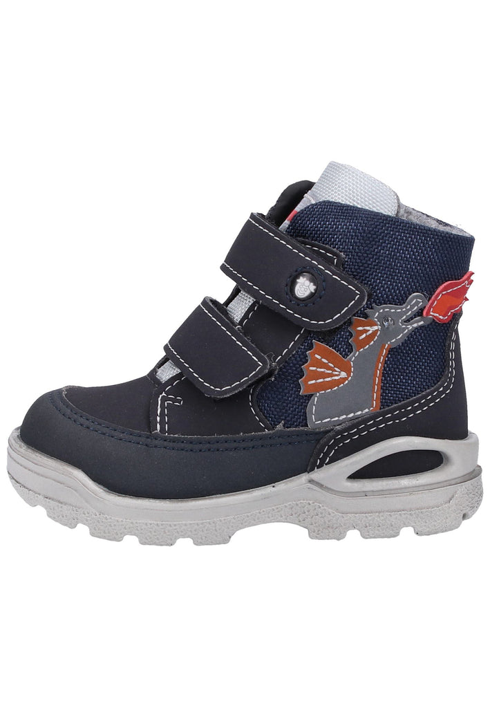 Pepino Stiefel Lederimitat Blau Warmfutter - surf4shoes