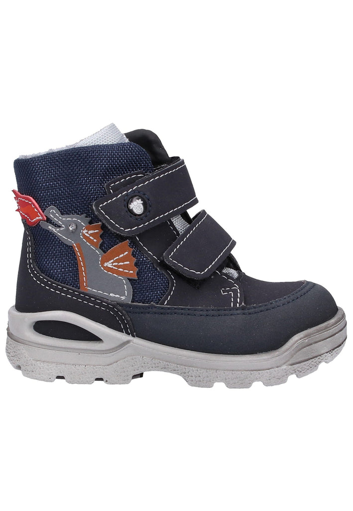 Pepino Stiefel Lederimitat Blau Warmfutter - surf4shoes