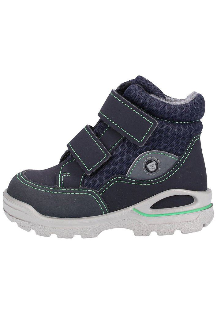 Pepino Stiefel Lederimitat Blau Warmfutter - surf4shoes