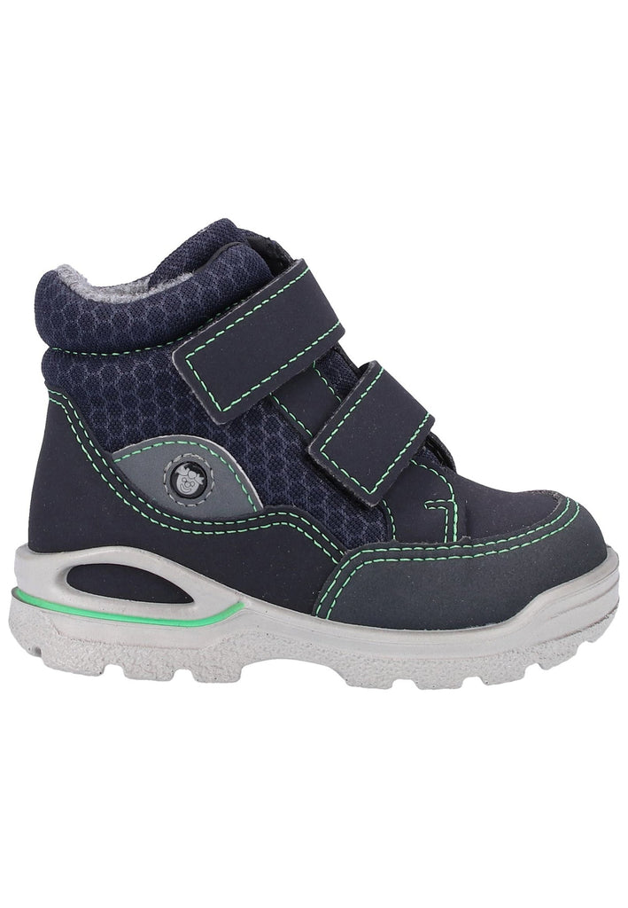 Pepino Stiefel Lederimitat Blau Warmfutter - surf4shoes
