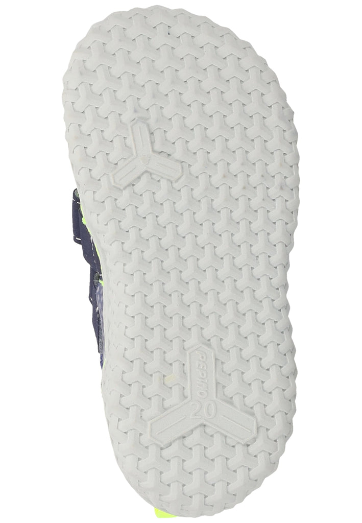 Pepino Halbschuhe Leder/Textil Dunkelblau - surf4shoes