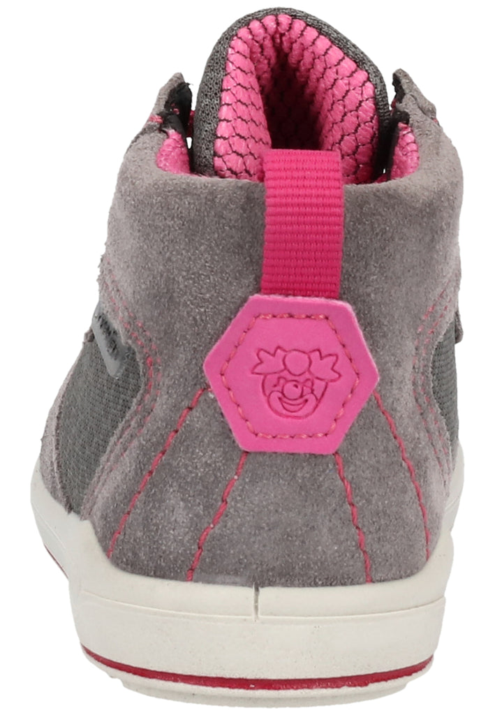 Pepino Sneaker Leder/Synthetik Grau/Rosa - surf4shoes