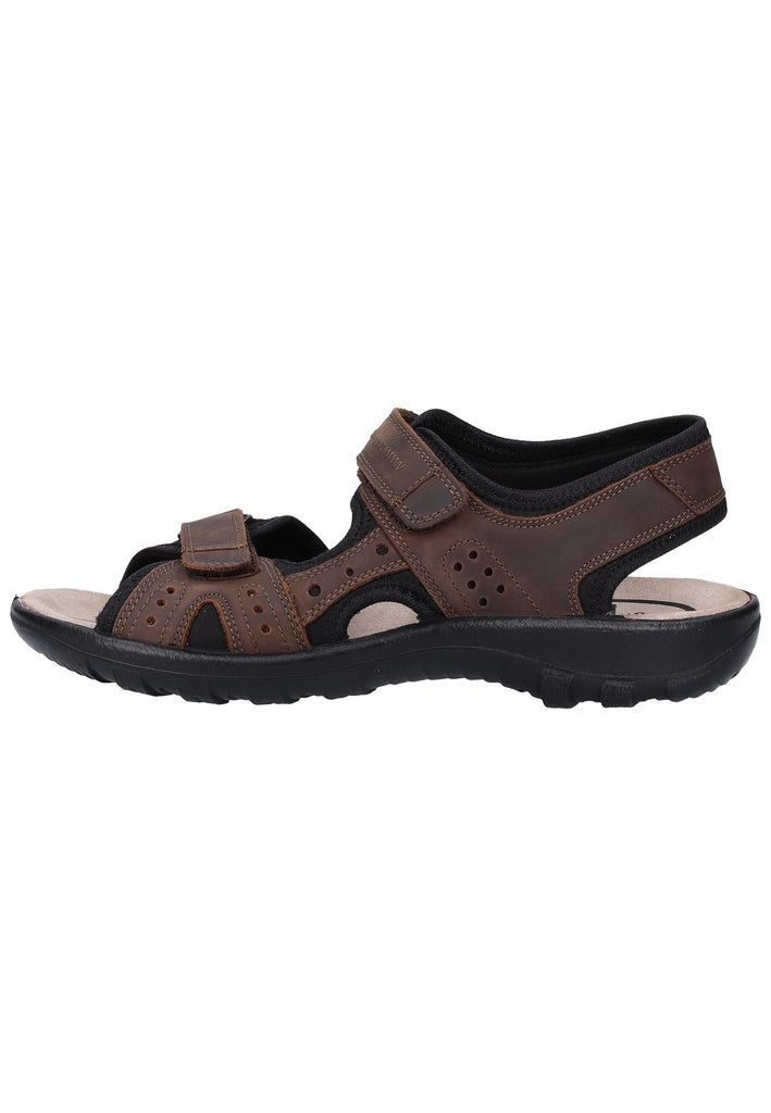 Jomos Sandalen Leder Dunkelbraun - surf4shoes