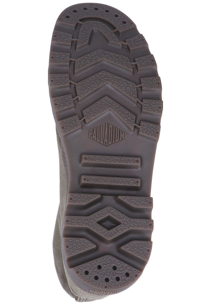 Palladium Stiefelette Canvas Dunkelgrün - surf4shoes