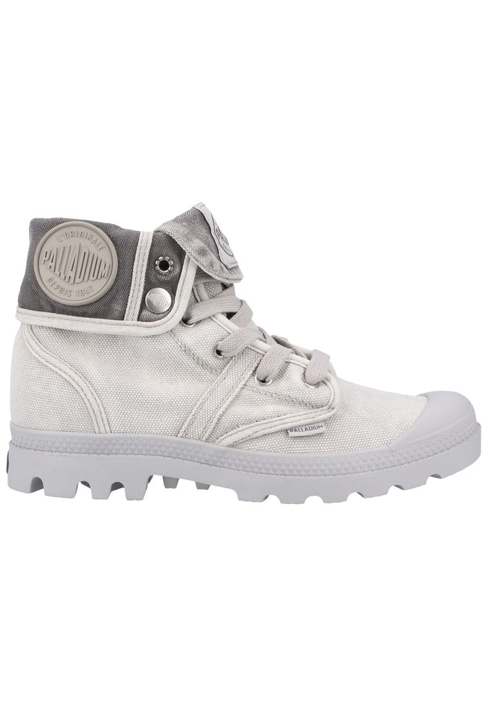 Palladium Stiefelette Canvas Grau - surf4shoes