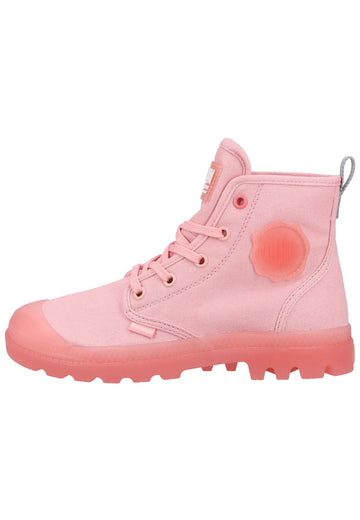 Palladium Stiefelette Canvas Rose - surf4shoes
